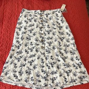 New floral skirt